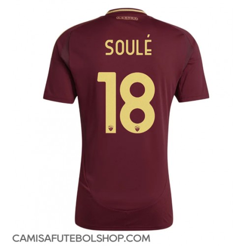 Camisa de time de futebol AS Roma Matias Soule #18 Replicas 1º Equipamento 2024-25 Manga Curta